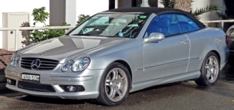 Аренда автомобиля Mercedes Benz CLK 55 AMG